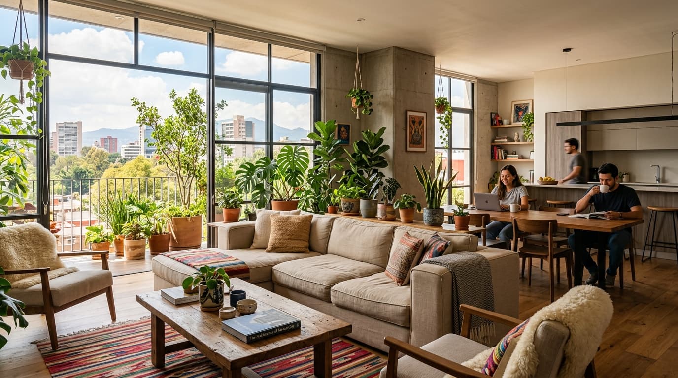 Spaces designed for living together